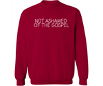 NOT ASHAMED OF THE GOSPEL ADULT CREWNECK