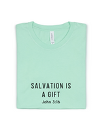 SALVATION IS A GIFT ADULT UNISEX TEE